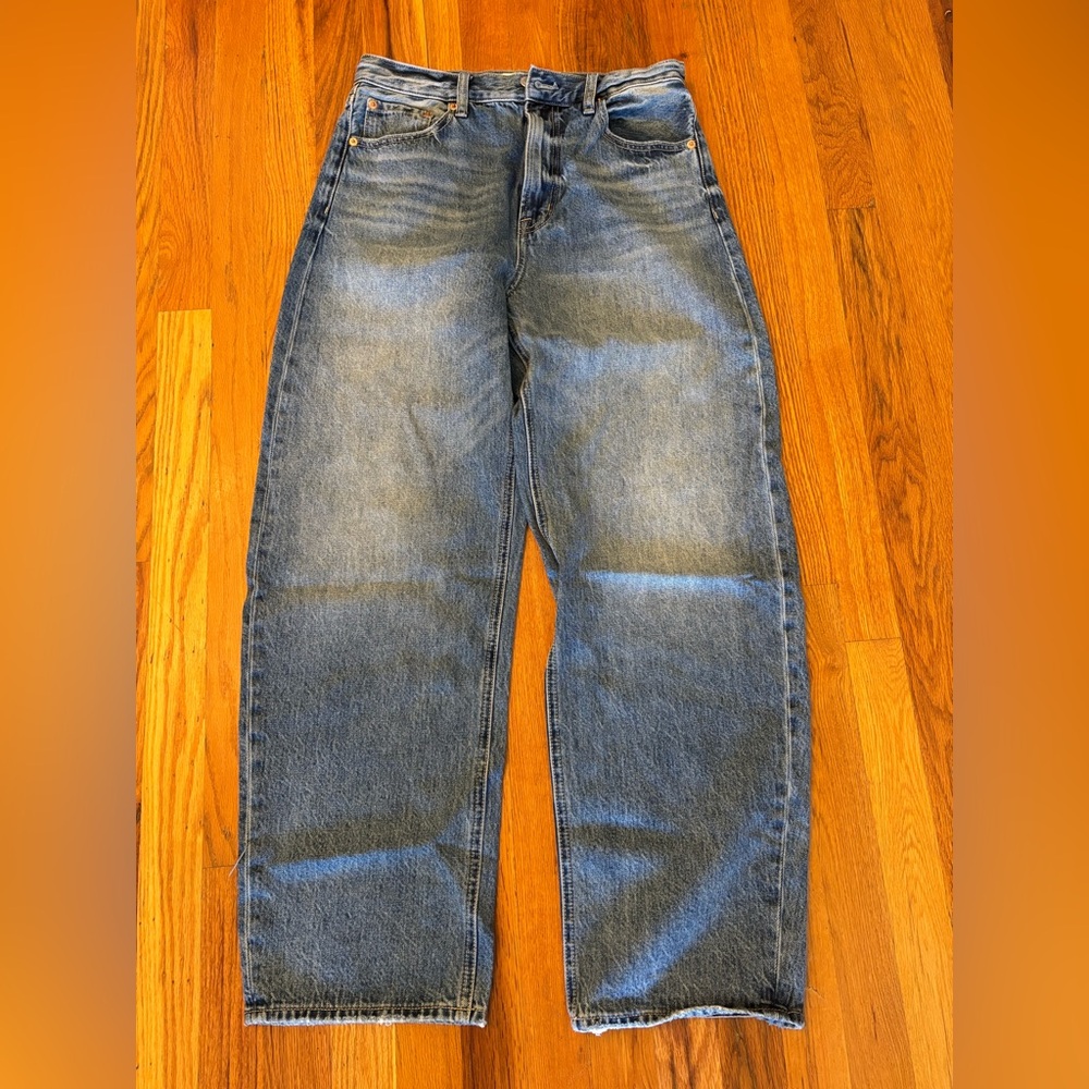 Pistola Wes High Rise Barrel Jeans